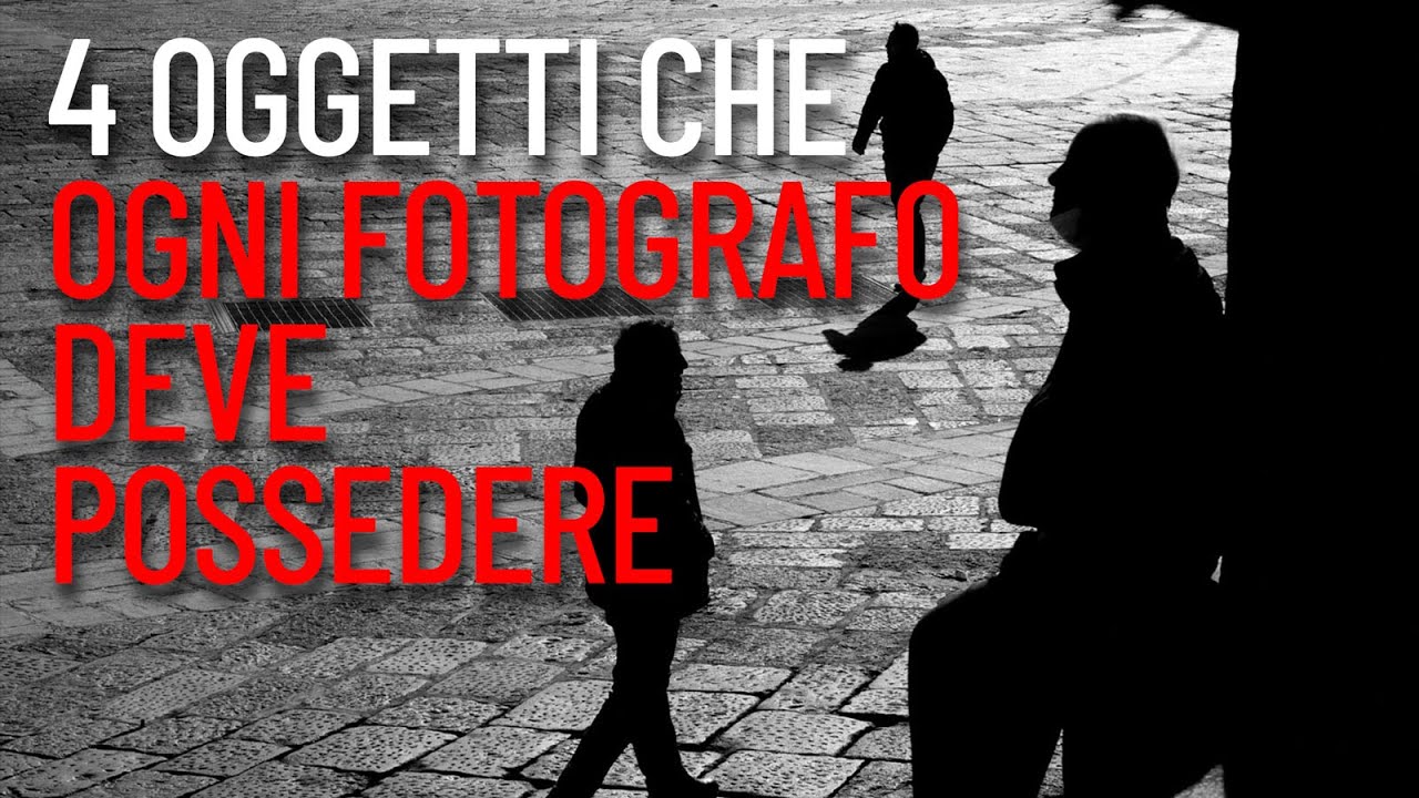 4 OGGETTI INDISPENSABILI PER OGNI FOTOGRAFO (OLTRE CORPI E LENTI): l'hardware fondamentale