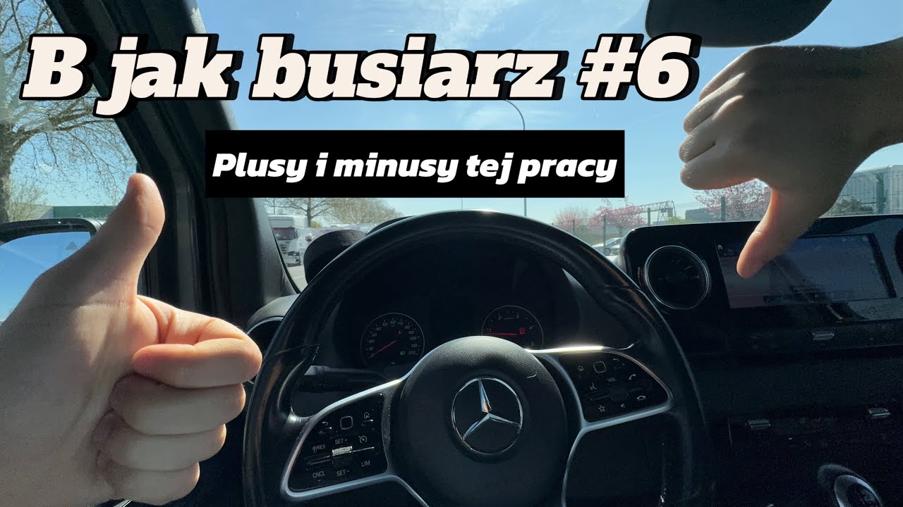 B jak busiarz #6 | Nowy tydzień, plusy i minusy tej pracy