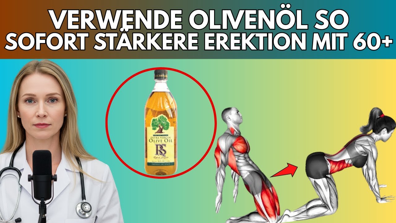 Urologin erkl&auml;rt: So nutzst du OLIVEN&Ouml;L f&uuml;r sofortige POTENZ
