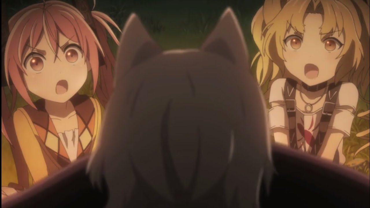 Midori Fuse muestra sus orejas de gato/ Black bullet, cap&iacute;tulo 9.