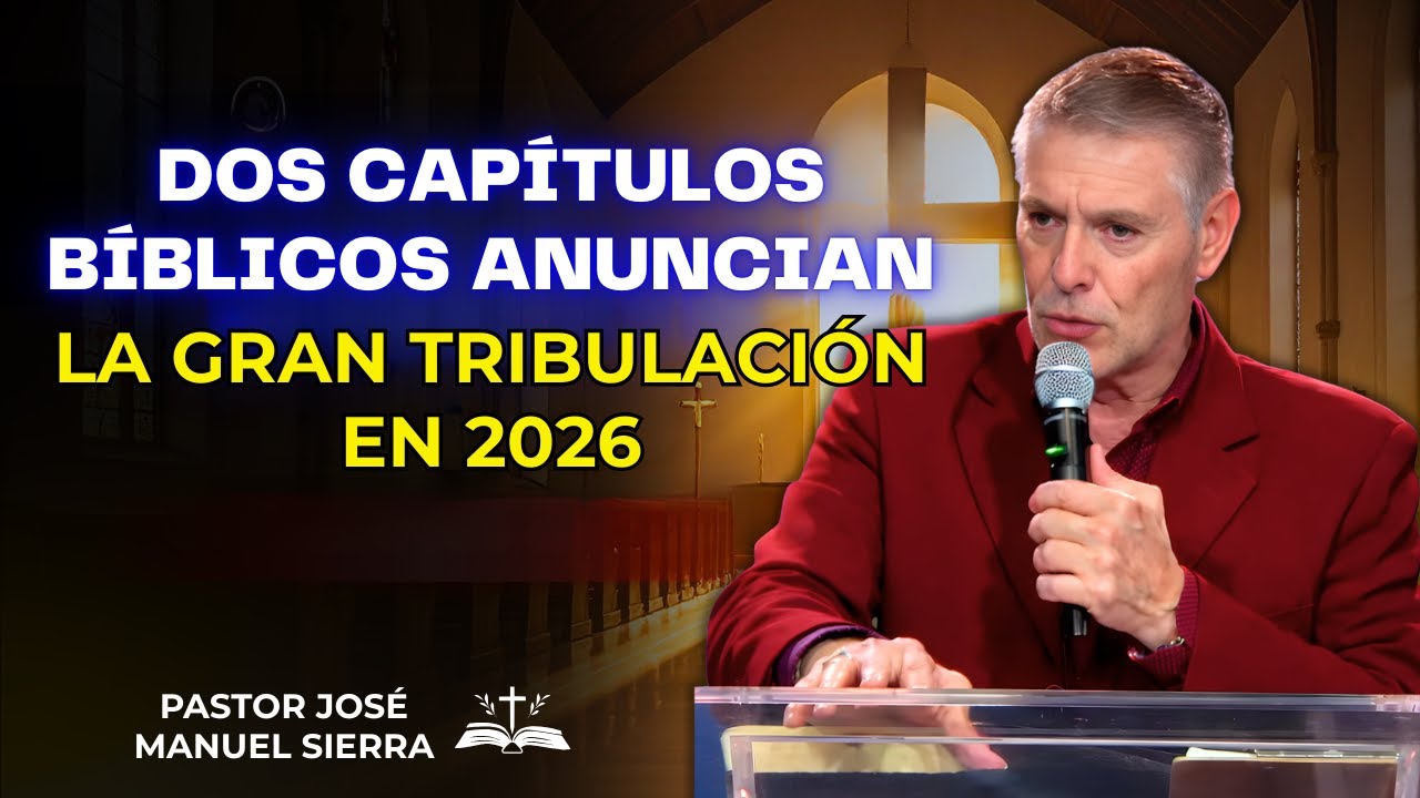 José Manuel Sierra Predica - Dos capítulos bíblicos anuncian la Gran Tribulación en 2026.