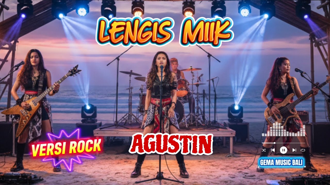 LENGIS MIIK - AGUSTIN || COVER || VERSI ROCK 