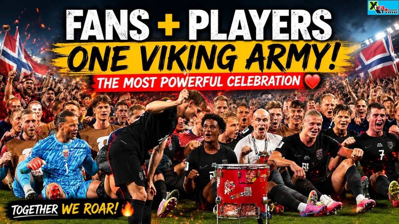 Viking Power Unleashed! Norway Players Celebrate Knockout Entry With Epic Fan &lsquo;Row&rsquo;। FIFA WC2026