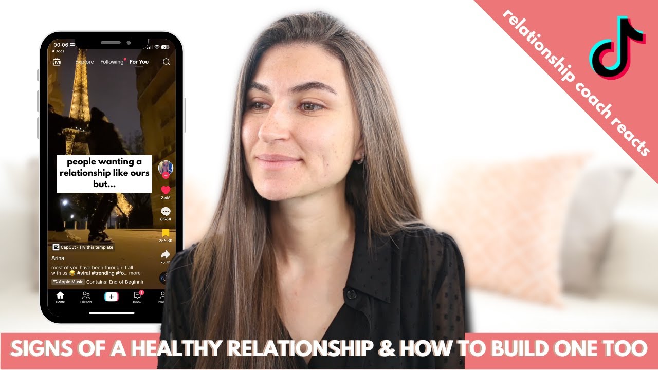 What a healthy relationship really looks like | relationship coach reacts