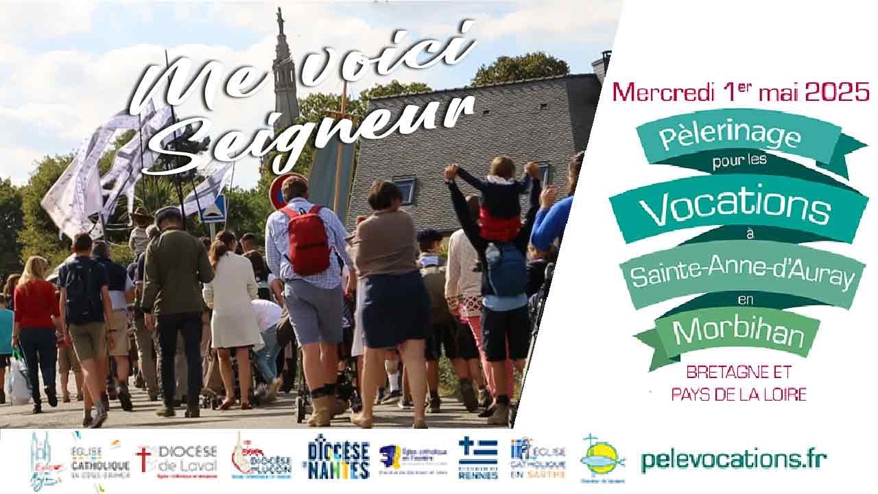 Le 1er mai, venez à Sainte Anne d'Auray prier pour les vocations !