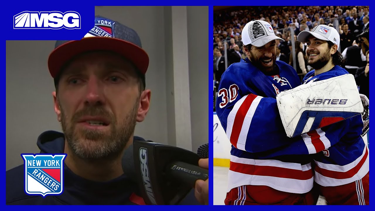 Henrik Lundqvist Gets Emotional After Mats Zuccarello Is Traded | New York Rangers