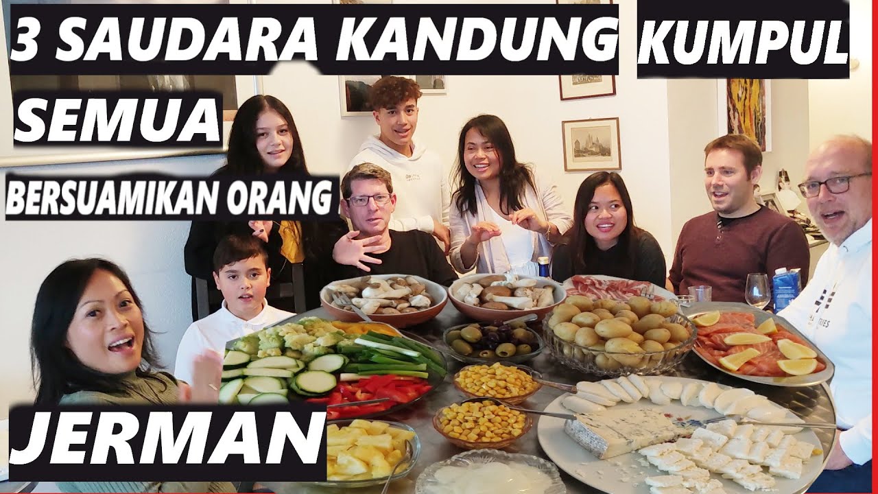 NATAL 3 SUADARA KANDUNG LENGKAP DENGAN SUAMI DAN ANAK SEBELUM DENGAN MERTUA.