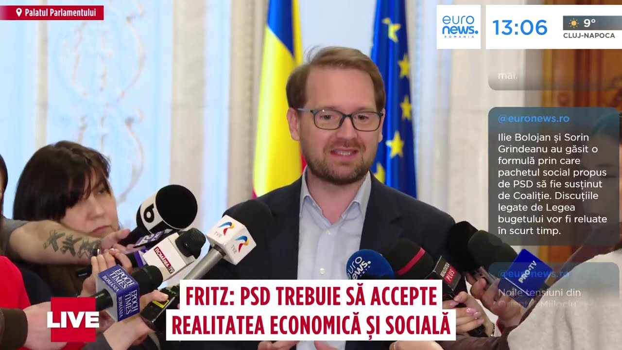 Dominic Fritz, după consensurile din coaliție: „Am pus trei condiții”