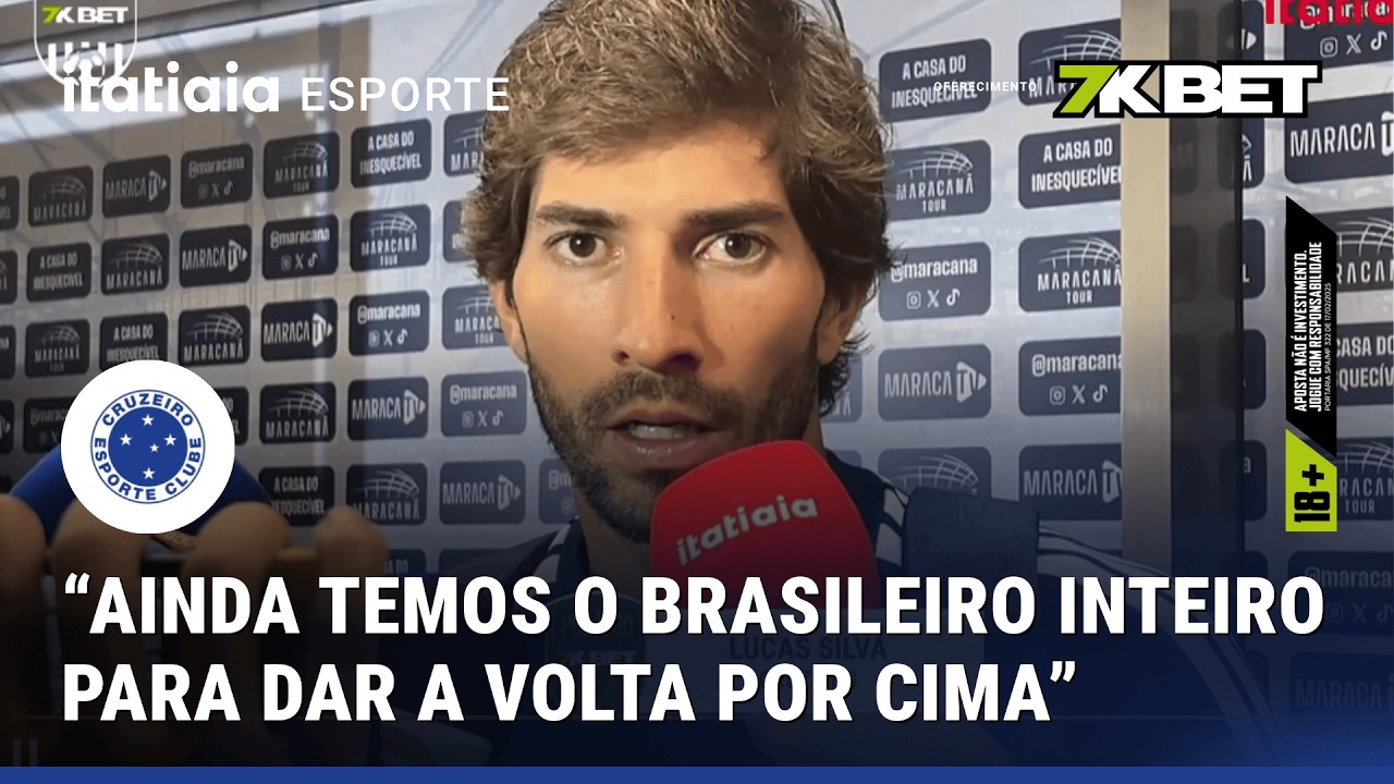 LUCAS SILVA COMENTA MOMENTO DO CRUZEIRO NO BRASILEIRÃO E PEDE VOTO DE CONFIANÇA DA TORCIDA