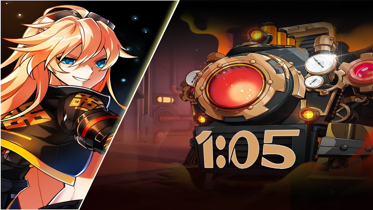 [Elsword KR / 앨소드] 템버 비던 5단계 / tempest buster reclaim the supply train 1:05