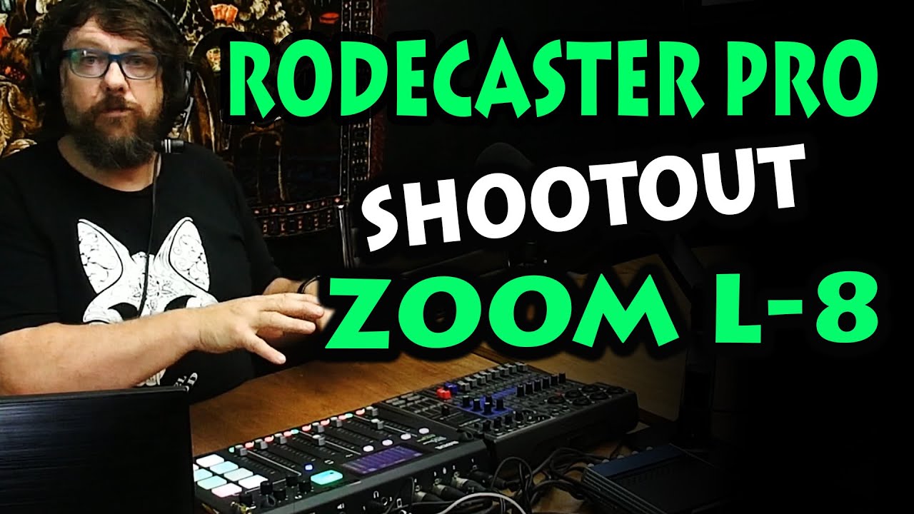 Rodecaster Pro OR Zoom L-8 Livetrak -  which one Suits YOU!!
