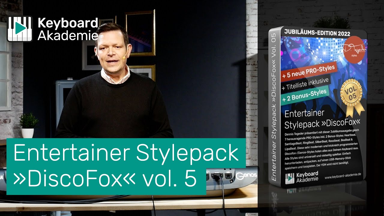 Entertainer Stylepack »DiscoFox« vol. 5: Jubiläums-Edition 2022