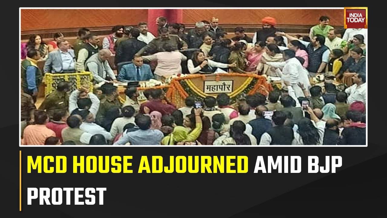 Delhi MCD Mayor Elections 2023-24: House Adjourned Five Times Today Due To Protests