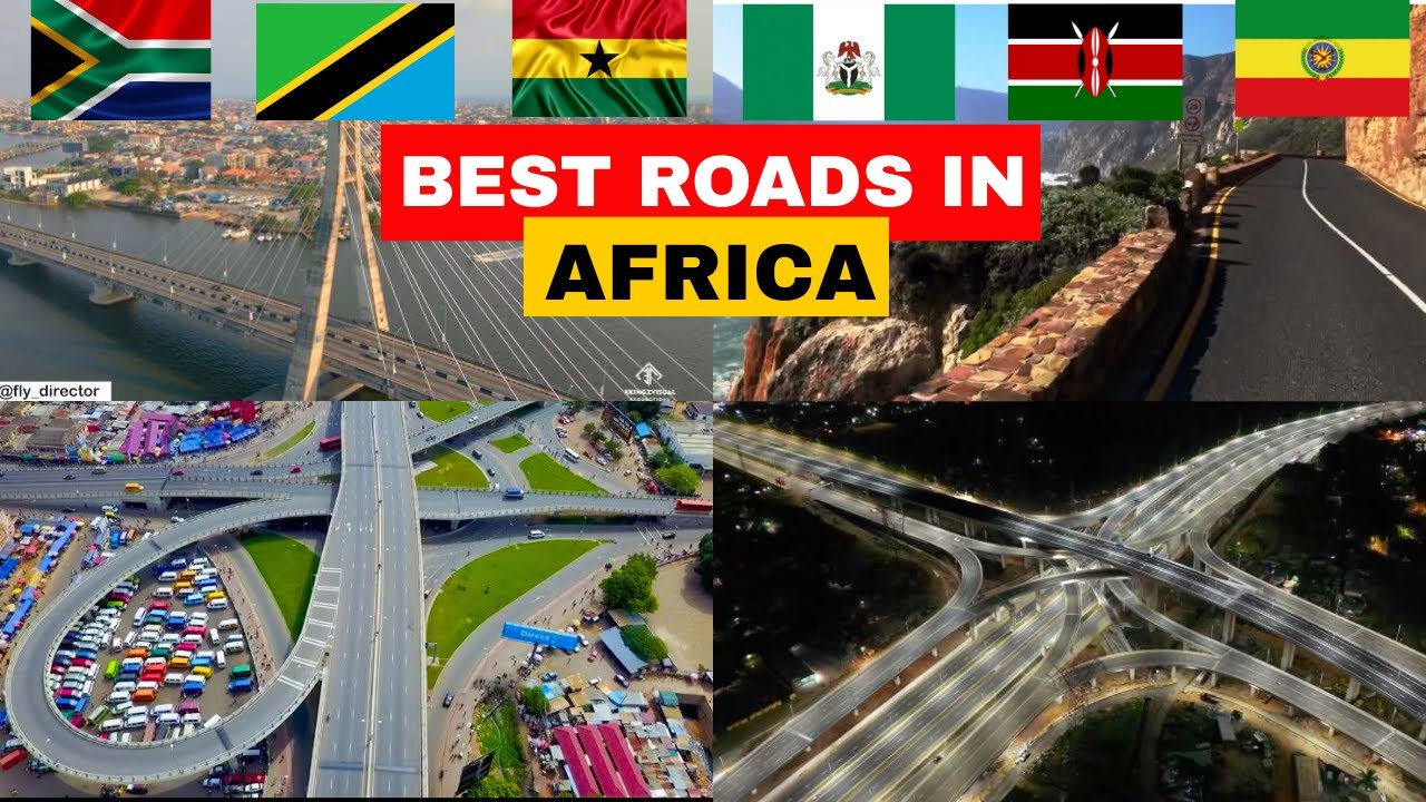 Unbelievable! Top 10 Mega Roads in Africa | Bridges, Interchanges, Highways & Expressways