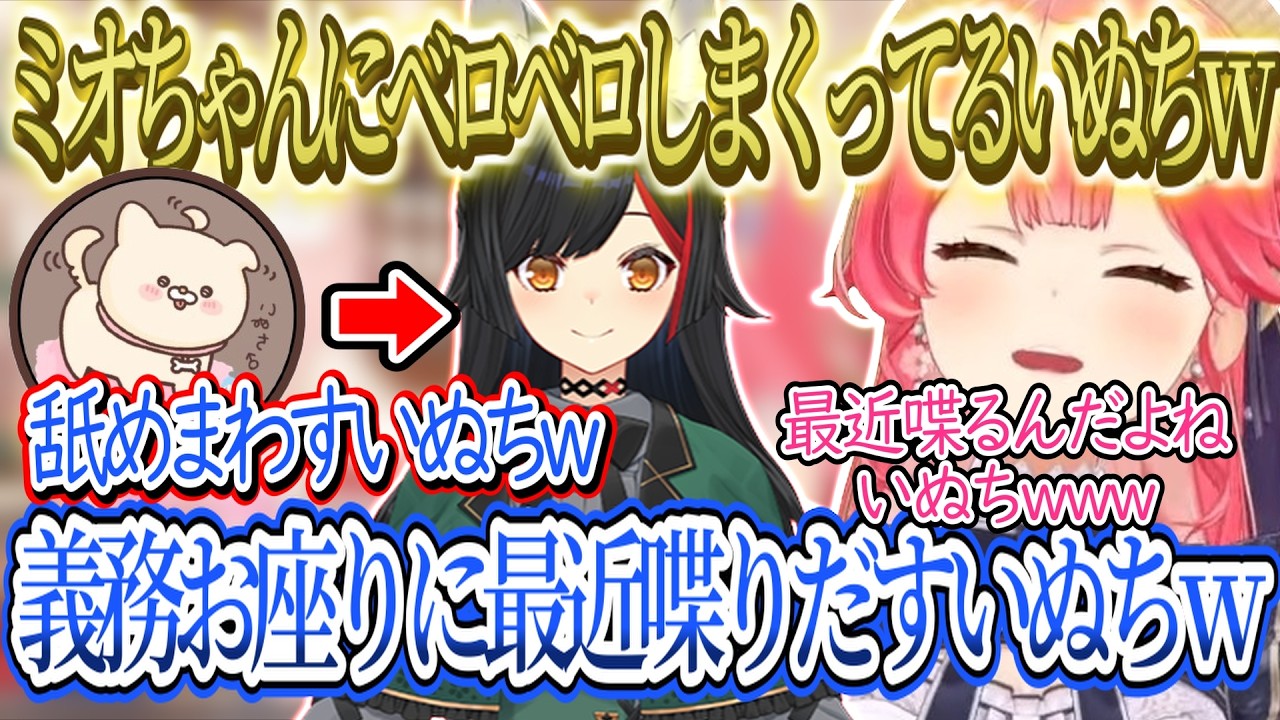 【雑談】最近のみこちといぬち、いろんなホロメンを舐めまわすいぬちｗｗｗ、最近のお座りが義務化してきたいぬちｗｗｗみこちがご飯食べてると喋りだすいぬちｗｗｗ【さくらみこ/ホロライブ切り抜き】