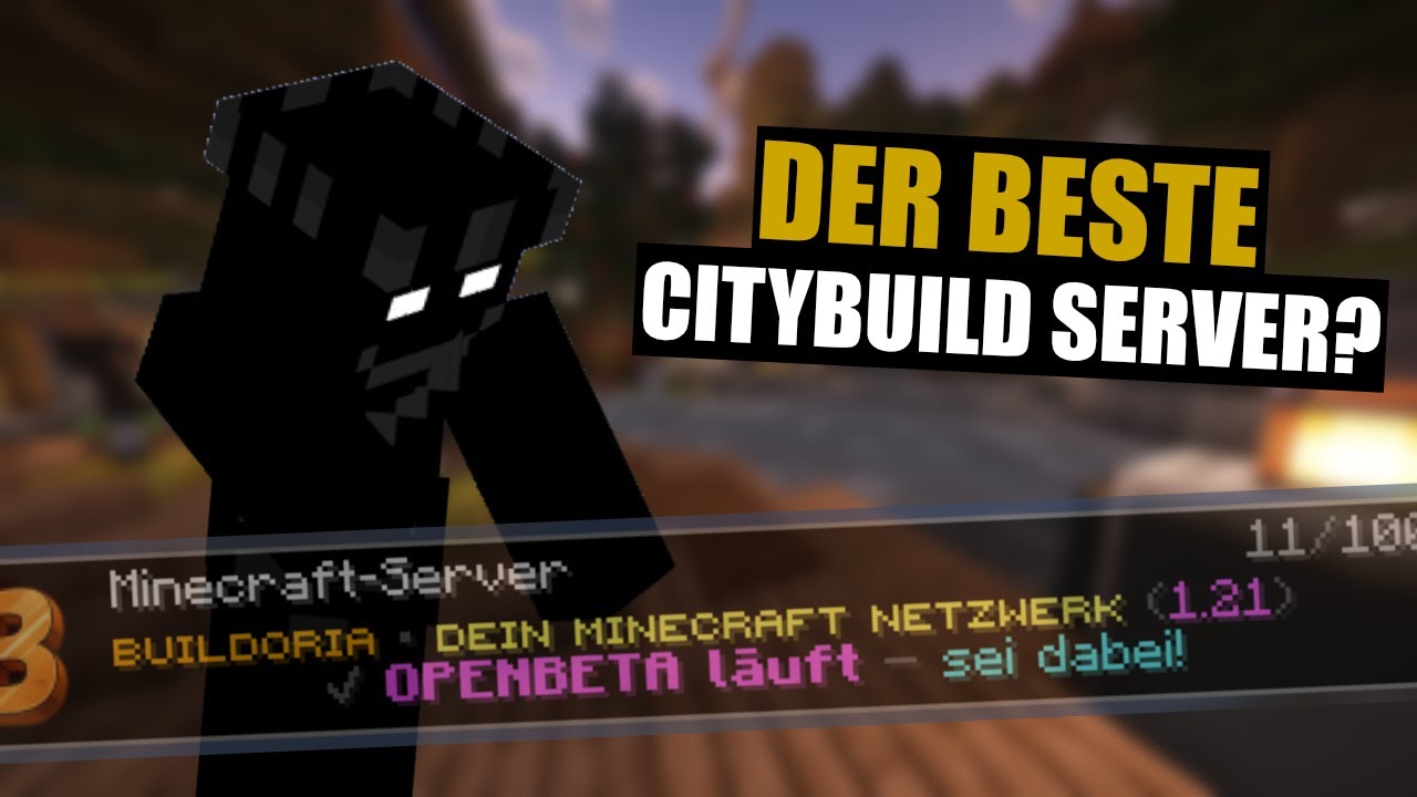 Der BESTE CITYBUILD Server?! - Minecraft Servervorstellung, 1.21.8