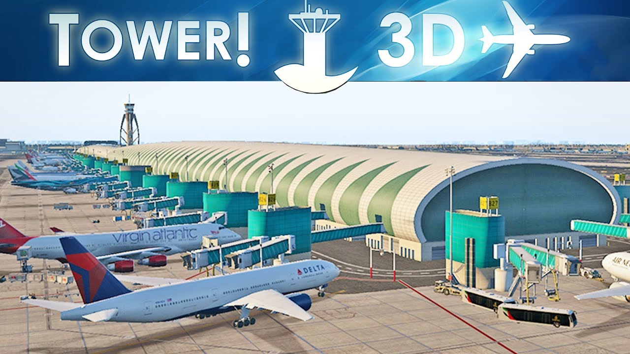 Dubai International Airport | Tower!3DPro