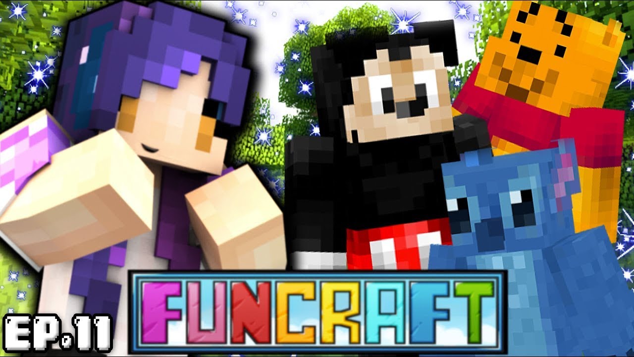 DISNEY in Minecraft?!  | FunCraft Ep. 11