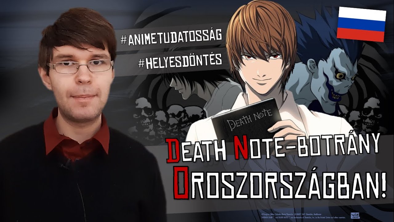 Death Note-botrány Oroszországban❗️ //  ANIMETUDATOSSÁG (Quarantine Con 2021)