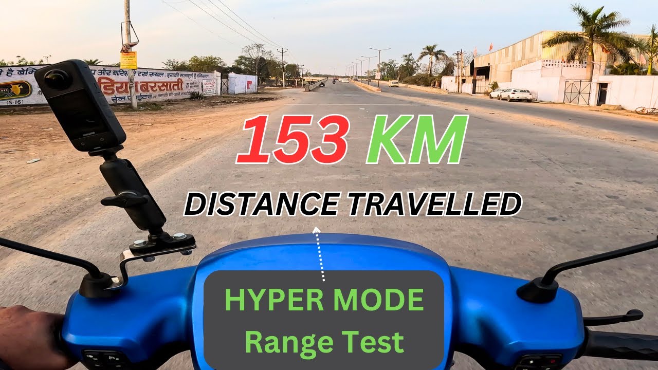 OLA S1 Pro Hyper Mode Range Test For Max Range | Eco Mode Ki Range Hyper Mode me ?