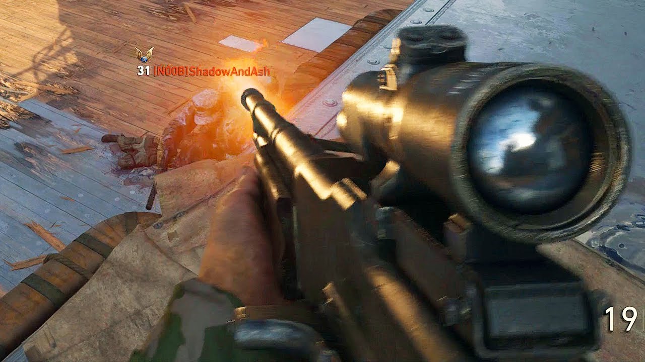 Gun Game Gameplay in COD WWII