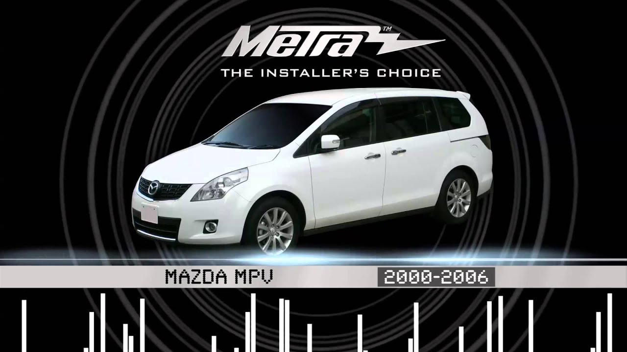 Metra MAZDA MPV 2000-2006 95-7502B dash kit