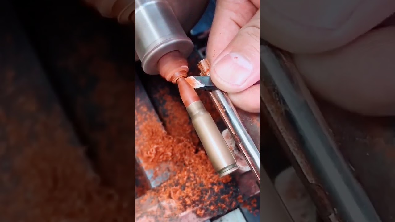 Craft a unique bullet shell keychain! 