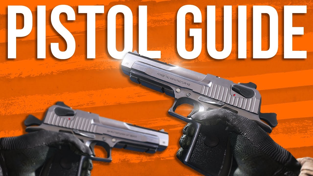 Modern Warfare In Depth: Pistol Guide (X16, 1911, M19, Deagle, Magnum, & Executioner)