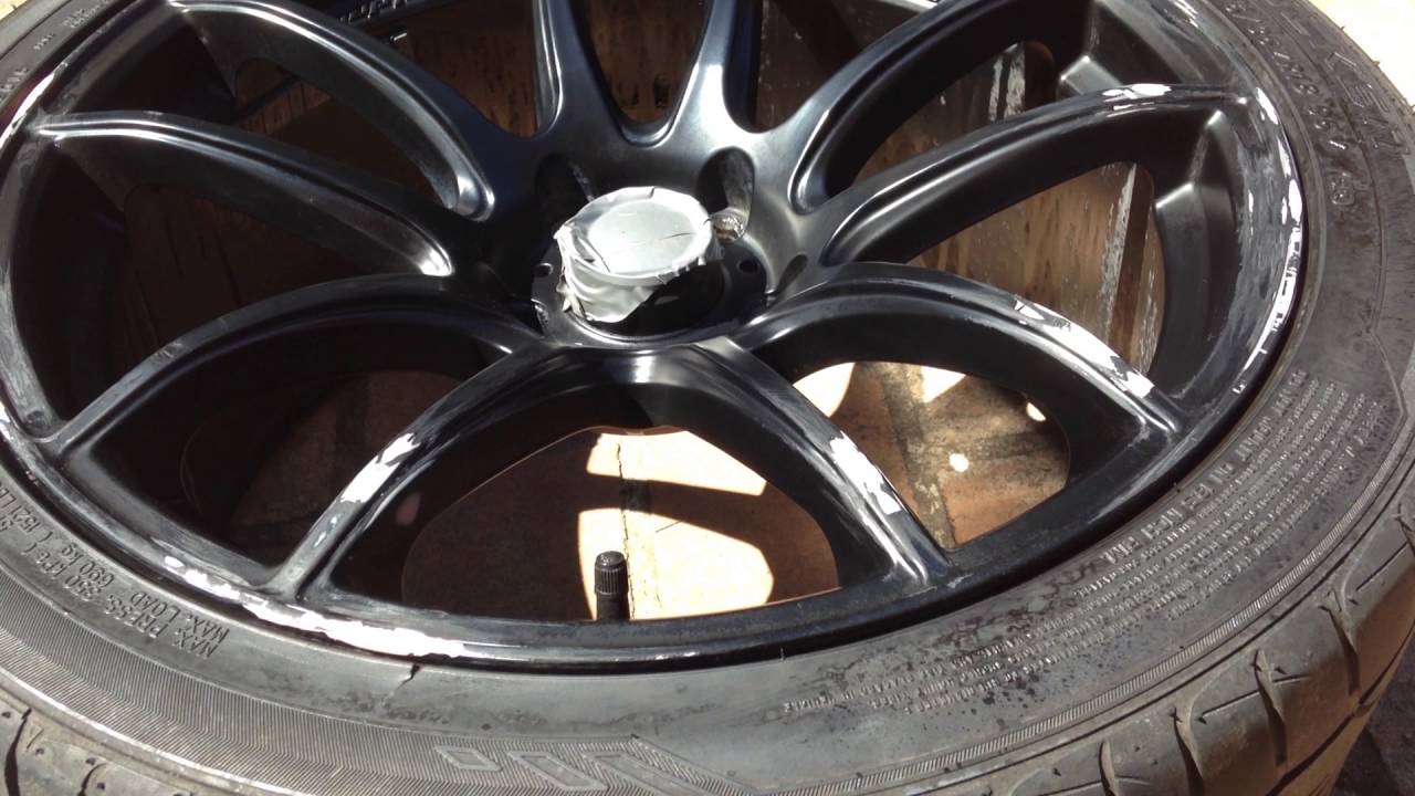How To Fix Rim Gutter Rash Badly