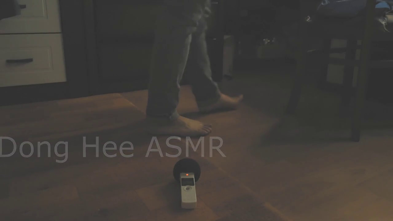 [korean ASMR] Footsteps sound / 발소리 ASMR1