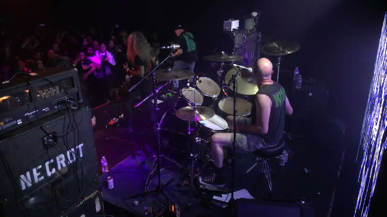 AUTOPSY  Chris Reifert Drum Cam  Los Angeles, CA. 5-13-2023