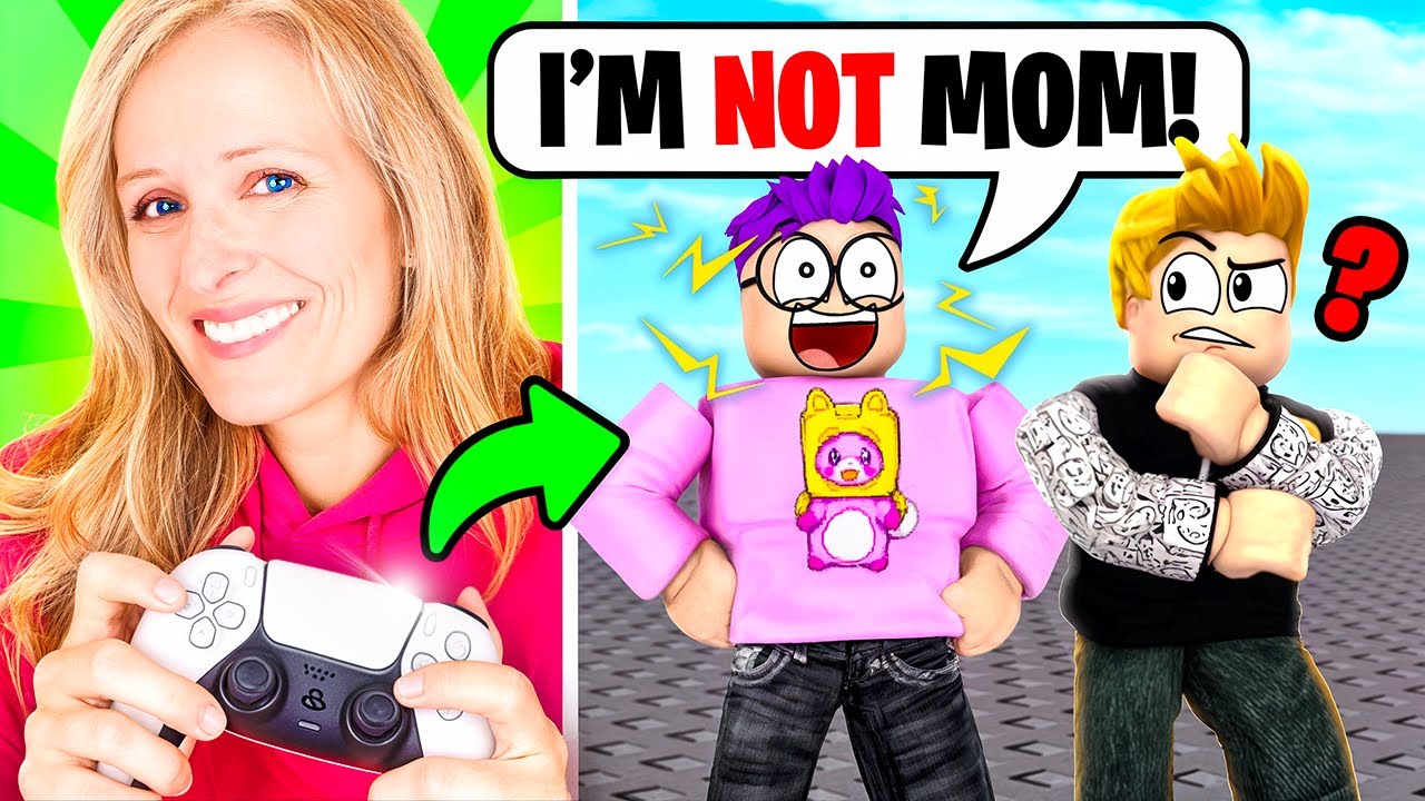 Позволяю LANKYBOX'S MOM Управлять Моей Игрой ROBLOX...