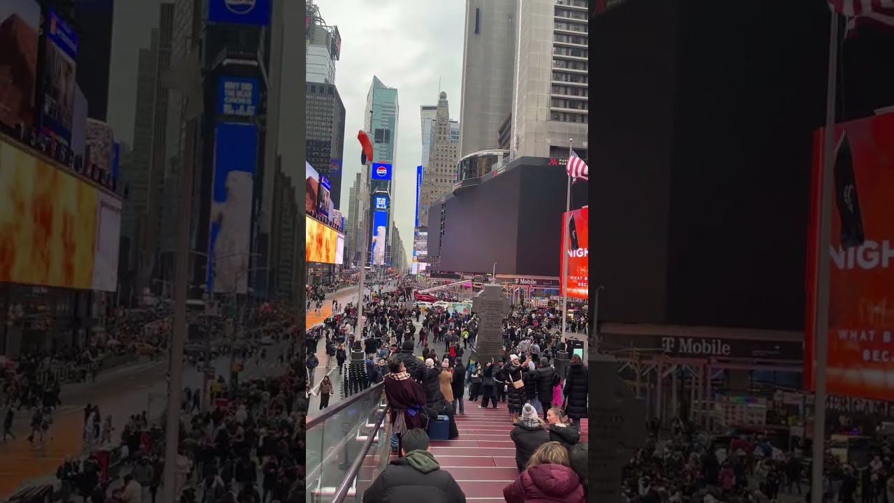 Time square New Yorker 🗽 2-15-2026 #newyork #foryou #timessquare #viral #trending 