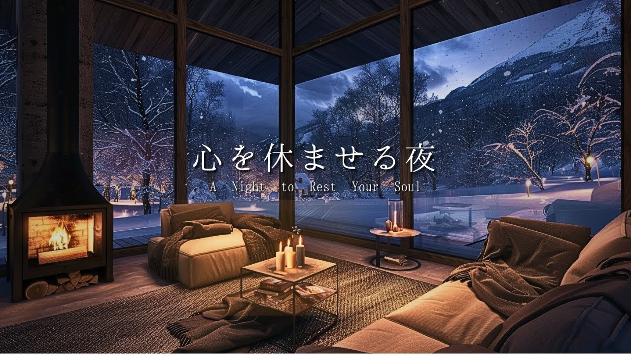 [睡眠用BGM] 心を休ませる夜｜優しいピアノ｜自律神経を整える｜ストレス解消｜A Night to Rest Your Soul