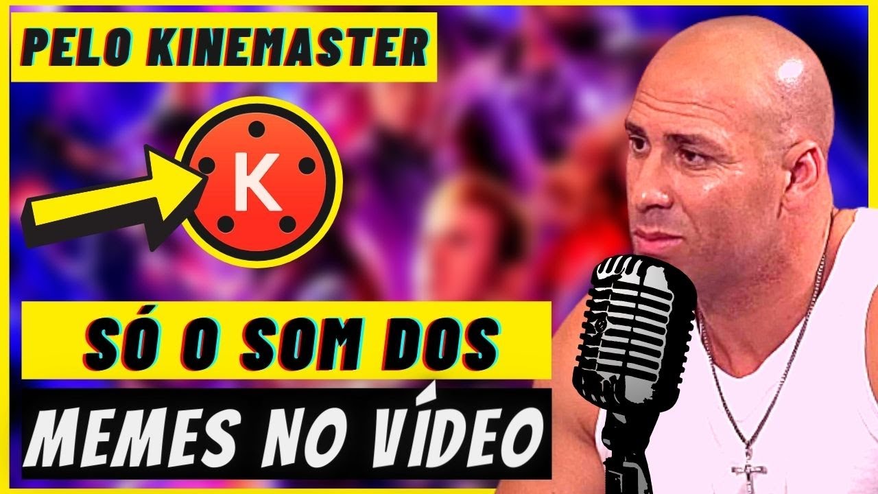 🎧Como COLOCAR só o ÁUDIO DO MEME no Vídeo PELO KINEMASTER (2021) - Super Fácil!