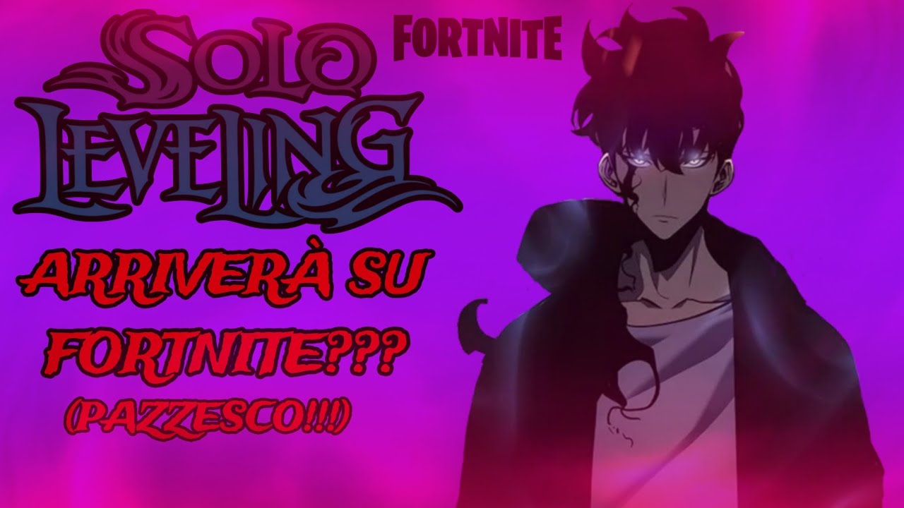 solo leveling all'interno di fortnite????