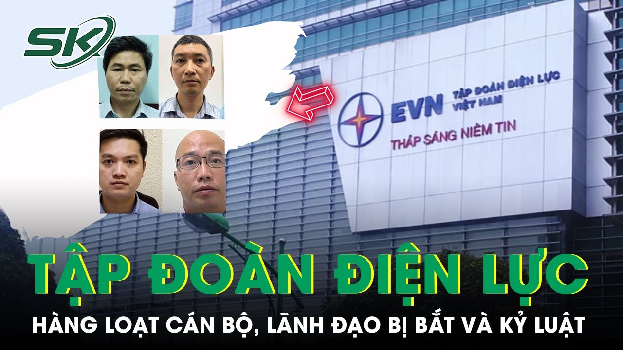 Vì Sao Hàng Loạt Cán Bộ, Lãnh Đạo Tập Đoàn Điện Lực Việt Nam Bị Bắt Và Kỷ Luật I SKĐS