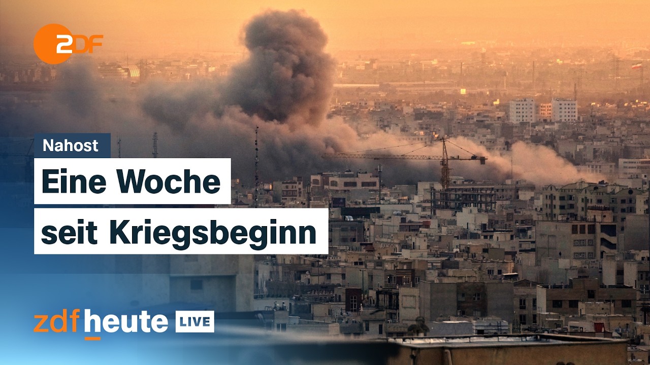 Iran-Update: Weitere Angriffe, Flächenbrand in Nahost, Kurden vor Bodenoffensive? | ZDFheute live