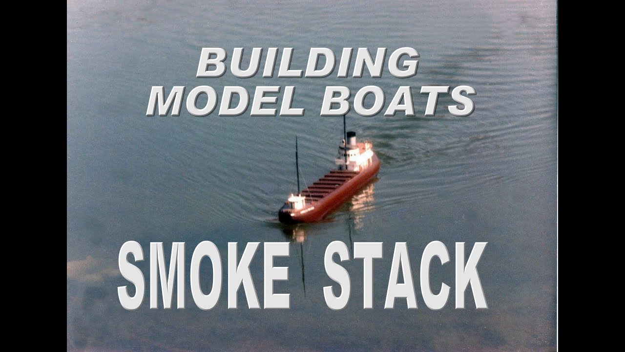 How to scratch-build a Great Lakes freighter, you need to make the smokestack- this is how I do it