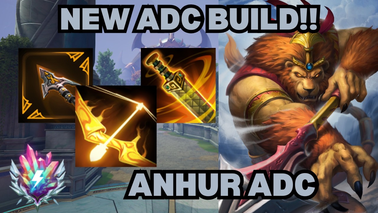 NEW ADC BUILD!! - Anhur Adc Smite 2 Gameplay