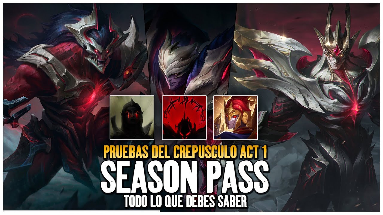 ¡TODO LO QUE DEBES SABER SEASON PASS ACT 1: BOTS MALDITOS, PASE, COFRES, SKIN PRESTIGIO Y MAS! | LOL