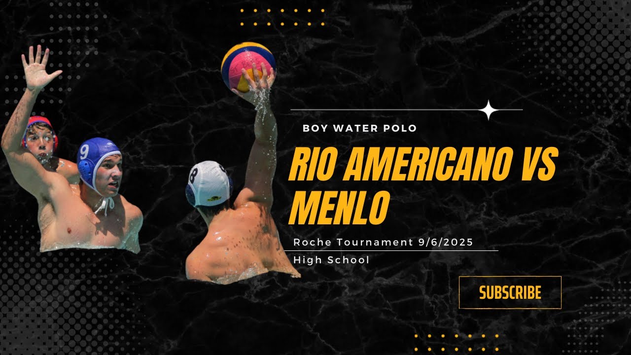 Rio Americano High School vs Menlo. September 7, 2025 at Menlo College. Roche Tournament