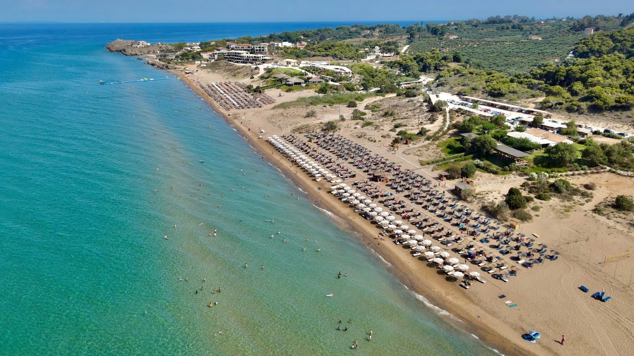 Relaksujące widoki i muzyka na Zakintos - plaża Banana Beach i cypel Agios Nikolaos - Zakynthos