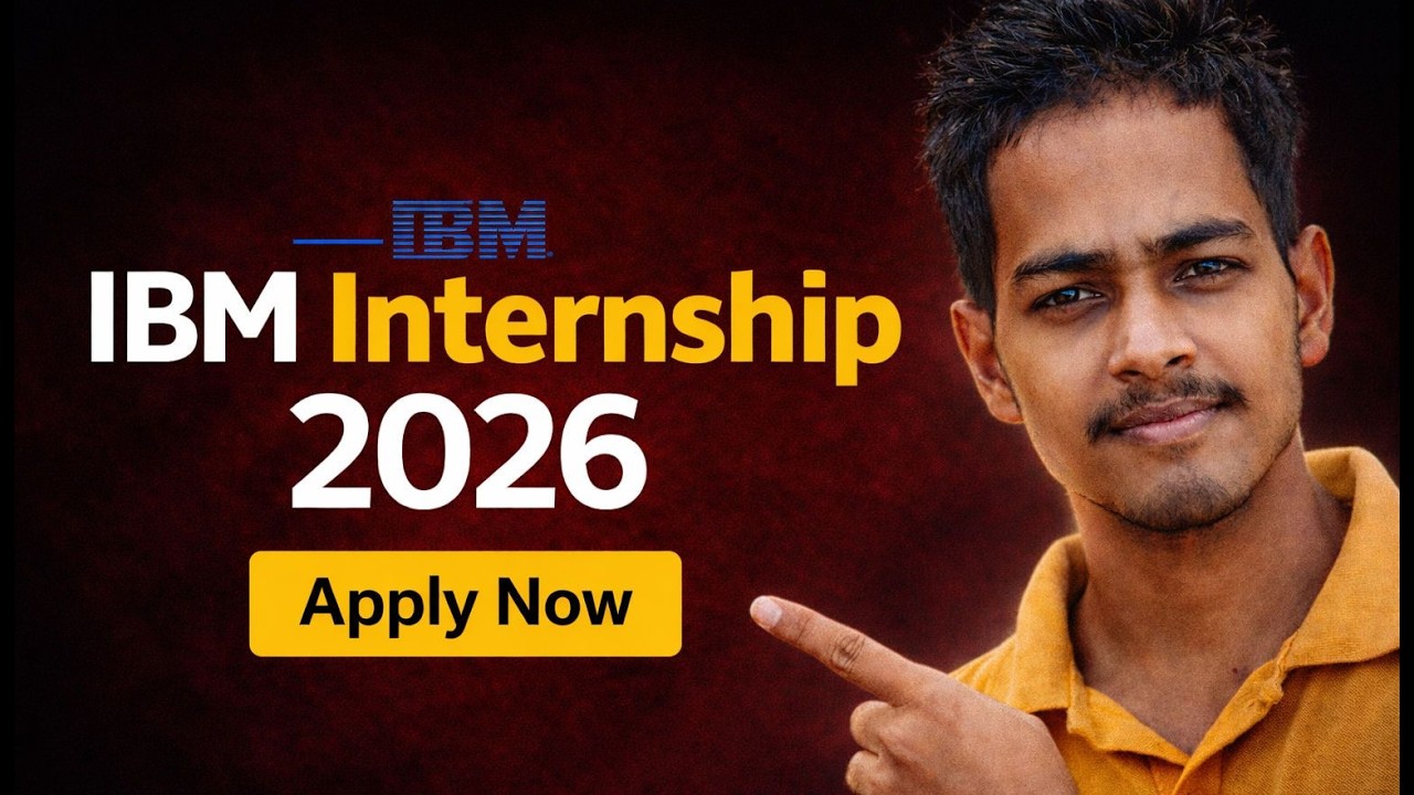 IBM Internship 2026 | Software Engineer / Developer Intern | Freshers Apply Now