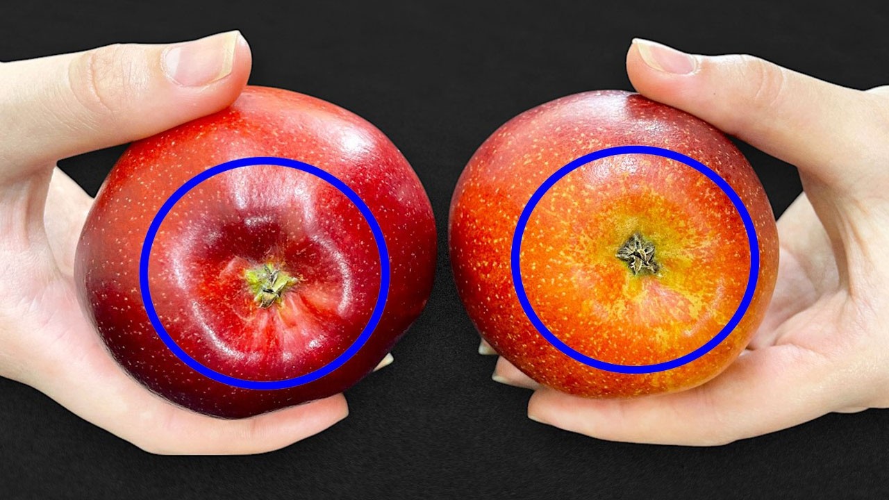 Pick The BEST Apples Every Time By Checking THIS Spot|Clever Tricks