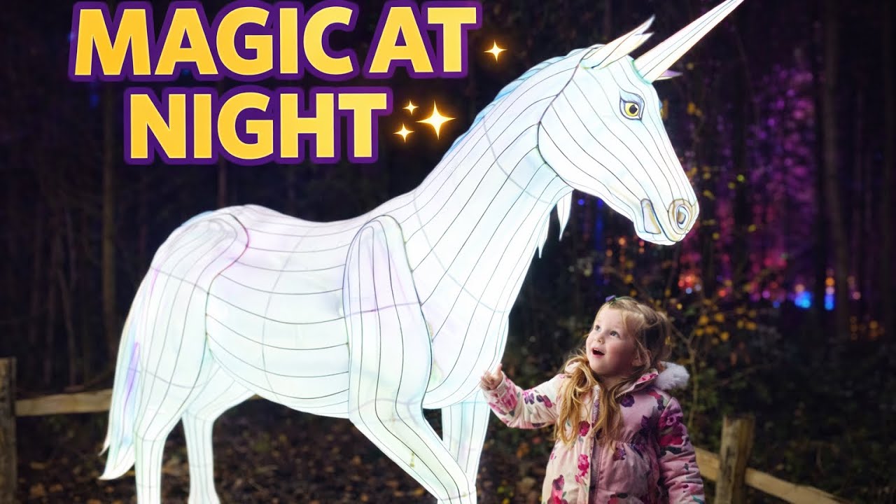 Fairy and unicorn light festival