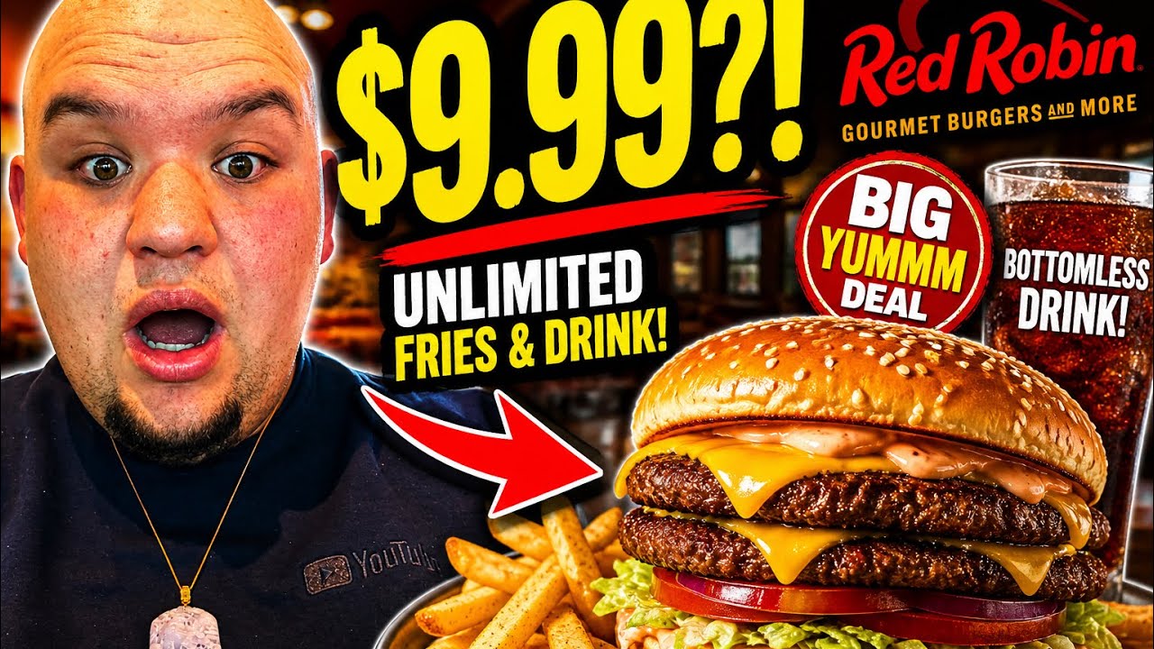 Ситуация с рестораном Red Robin за 9,99 долларов, о которой никто не говорит.