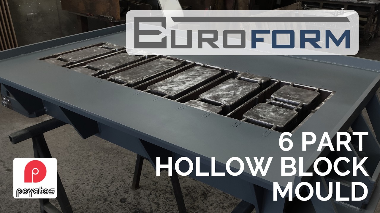 Hollow Block Mould | Poyatos Novabloc | EUROFORM
