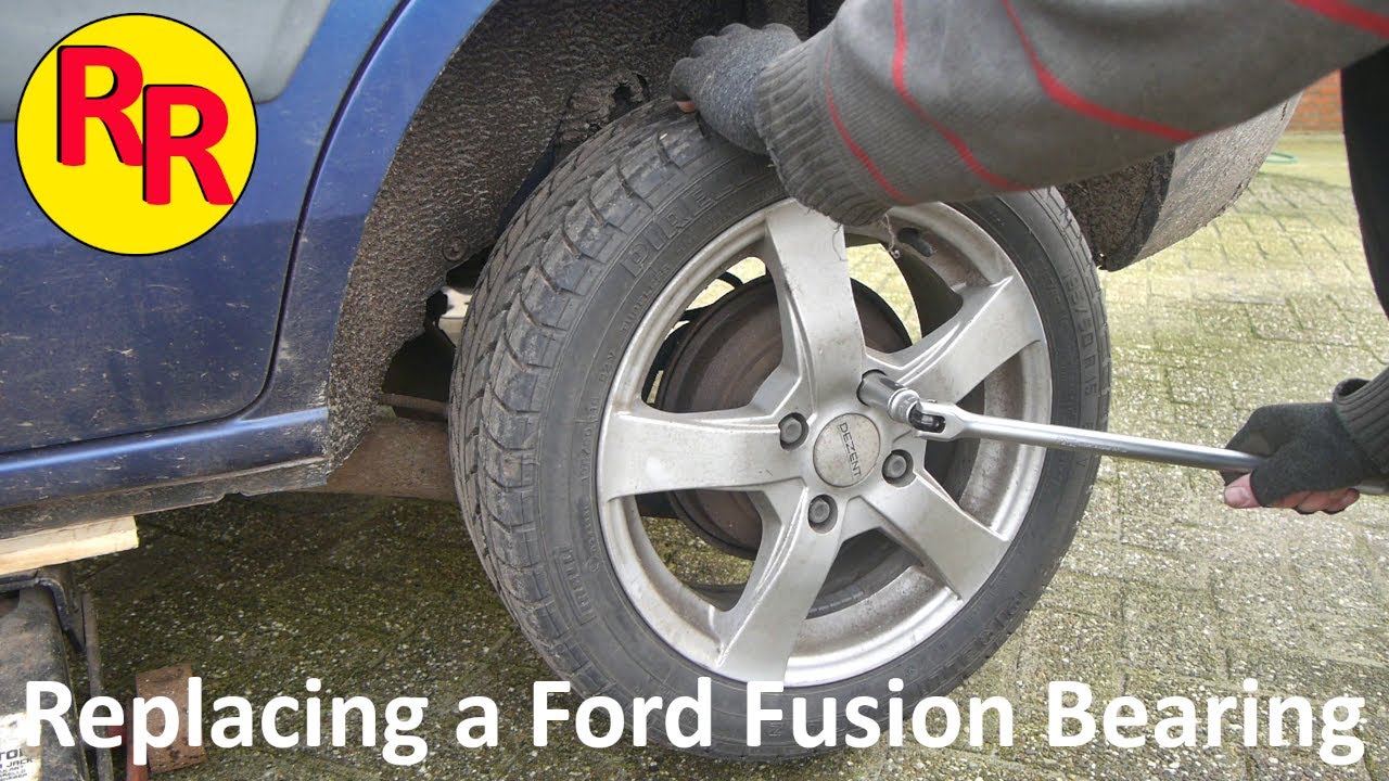 Replacing a rear axle bearing on a Ford Fusion