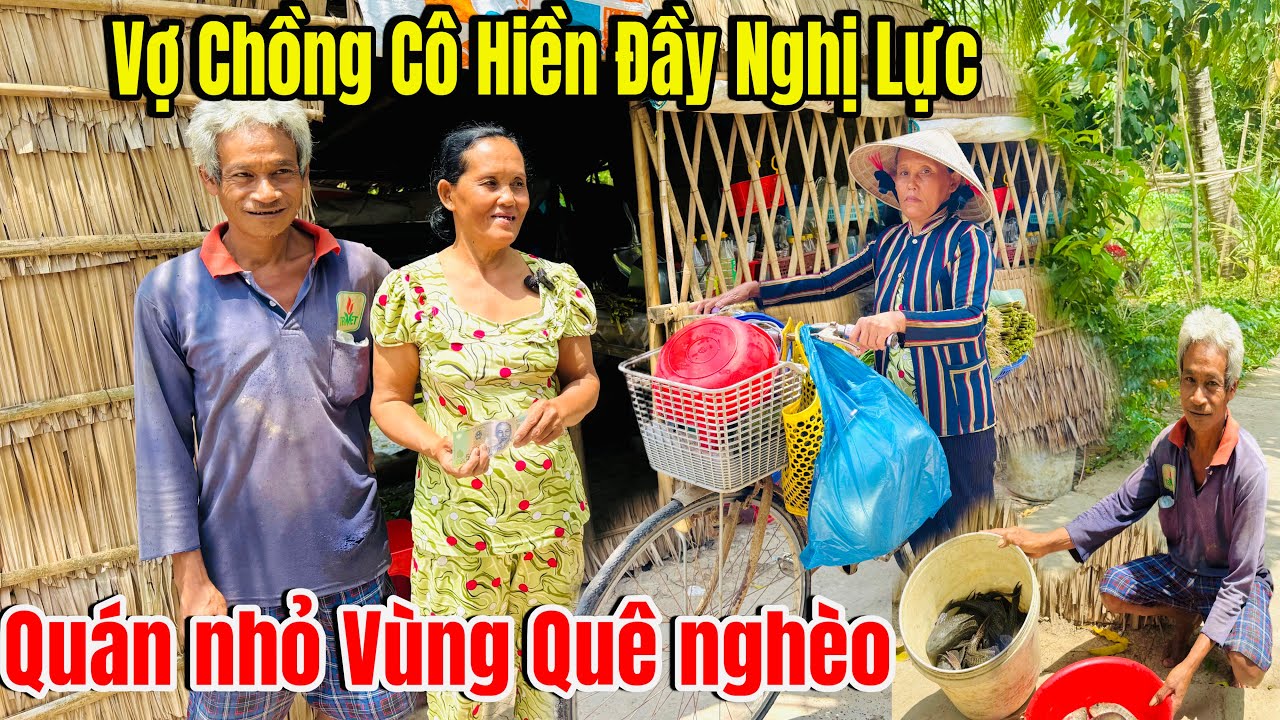 Bất Ngờ Ghé Thăm Quán Lá Nhỏ, Hạnh Phúc Lớn Của Vợ Chồng Cô Hiền Khiến Ai Cũng Nể Phục,!
